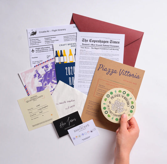 An Escape Room in an Envelope: The Missed Flight Board Game - Spellbound