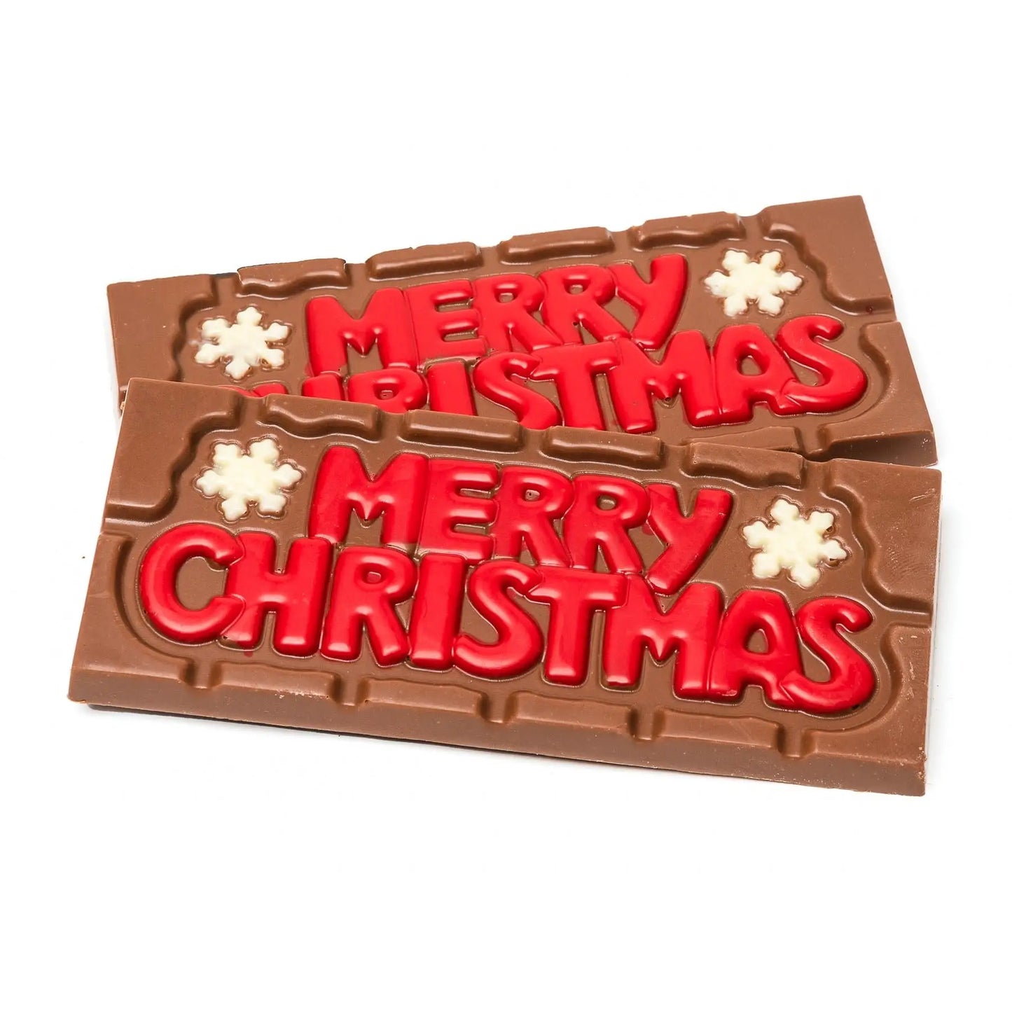 Chocolate handmade bar ''Merry Christmas'' 45 Grs - Spellbound