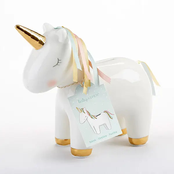 Unicorn Ceramic Bank - Spellbound