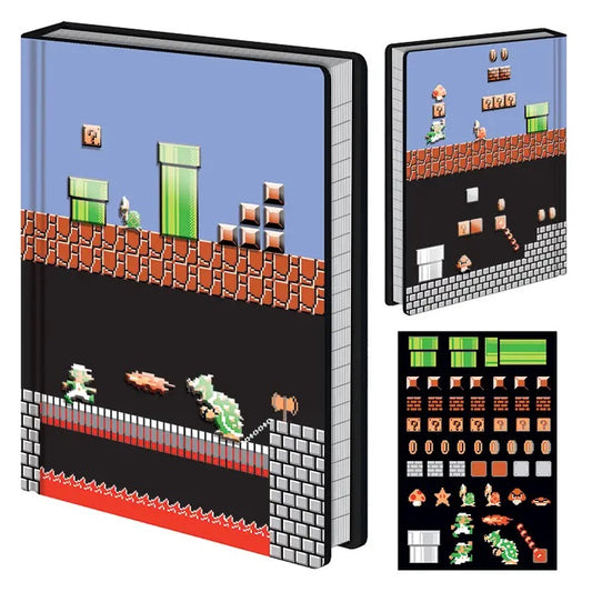Super Mario Bros (Level Builder) Magnetic Notebook - Spellbound