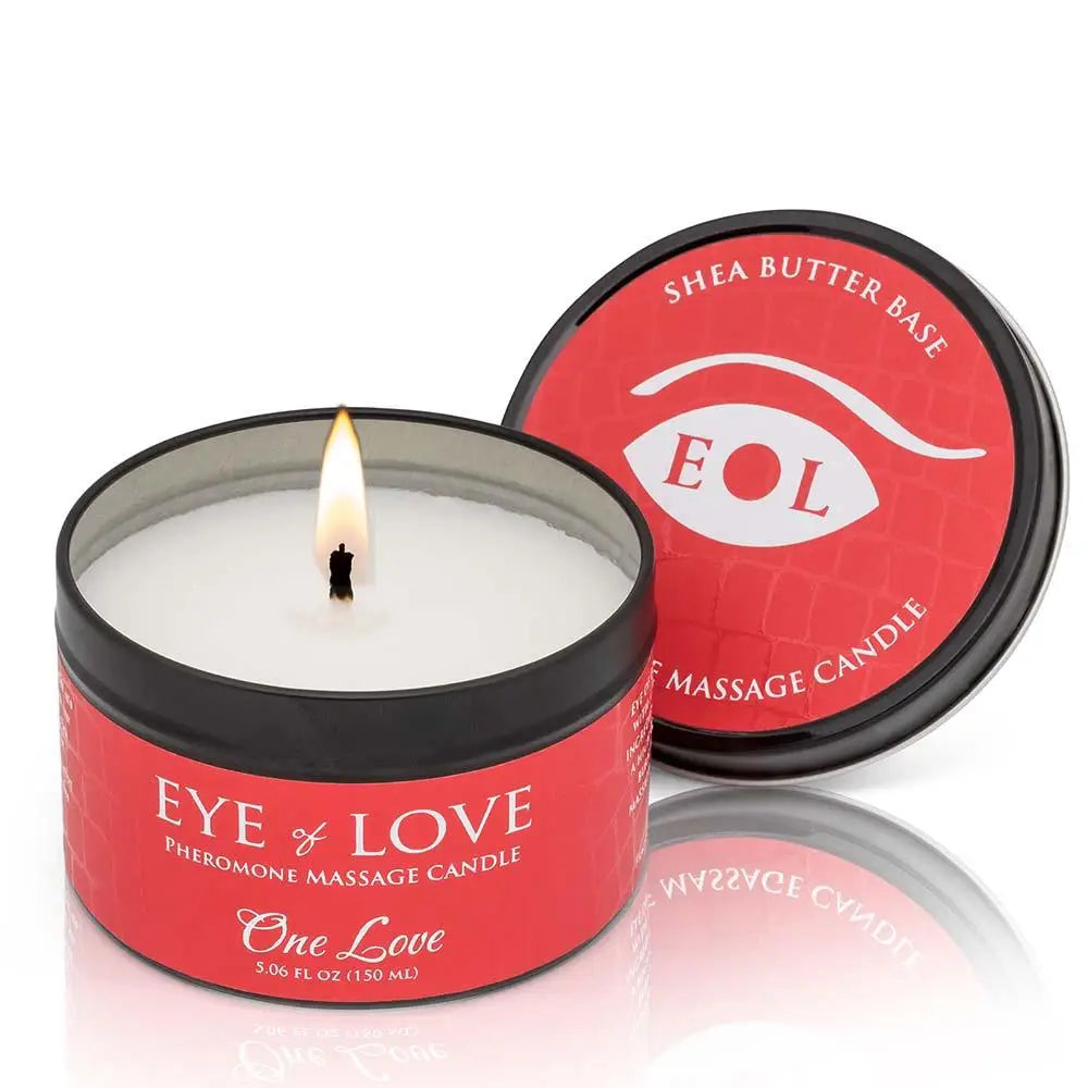 One Love Massage Candle + Free Pheromone Parfum Sample - Spellbound