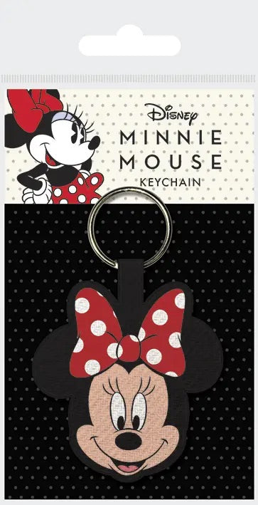 Minnie Mouse (Face) Woven Keychain - Spellbound