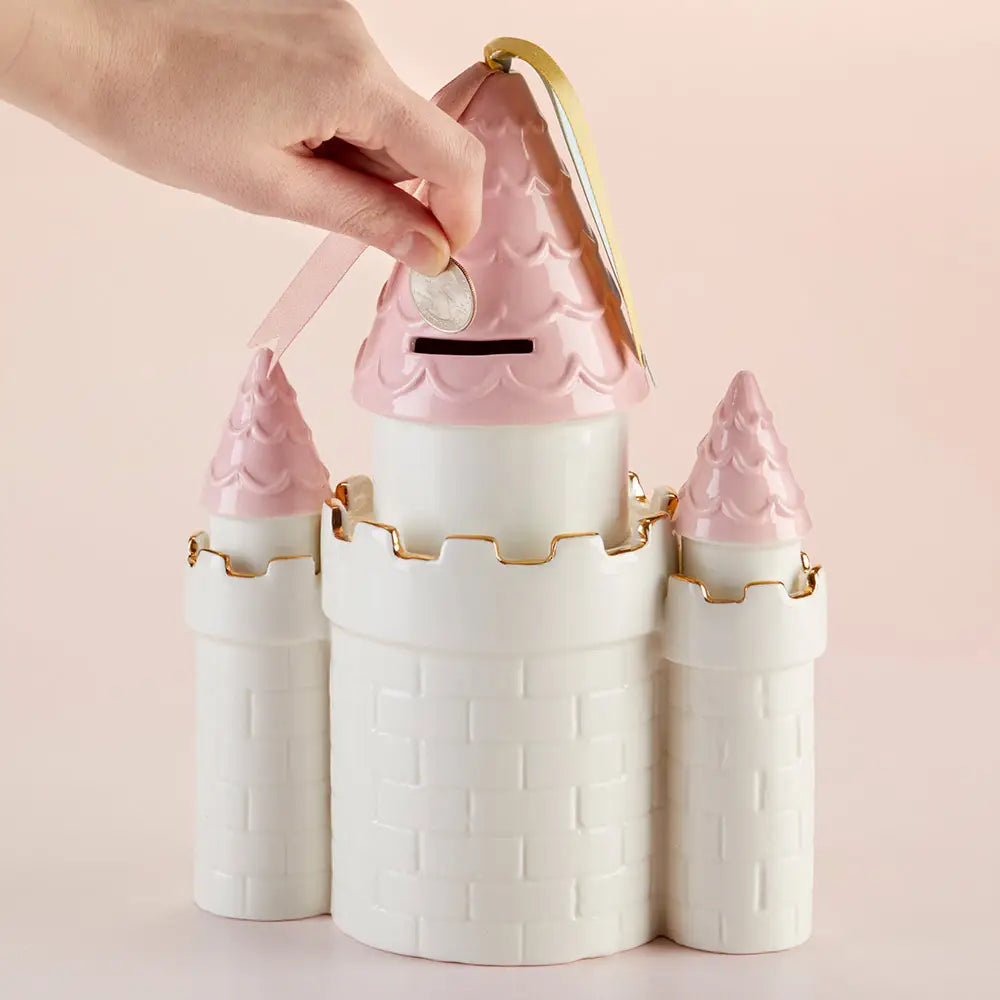 Simply Enchanted Castle Ceramic Bank - Spellbound