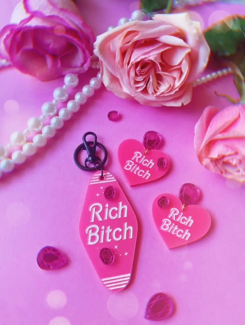 Rich Bitch Earrings - Spellbound