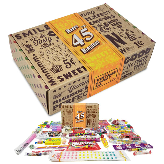 45th Birthday Retro Candy Gift - Spellbound
