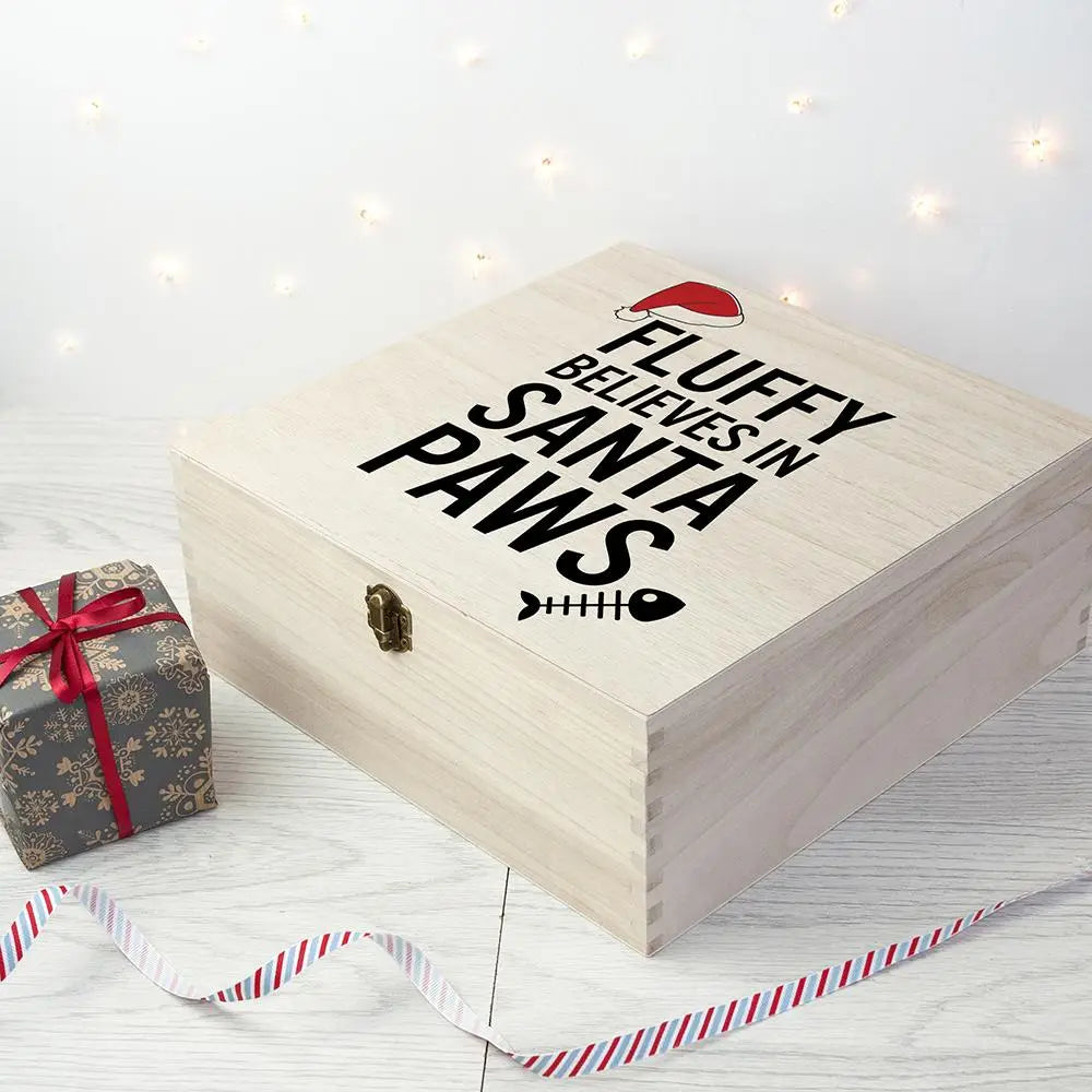 Personalised Pets Santa Paws Christmas Eve Box - Spellbound