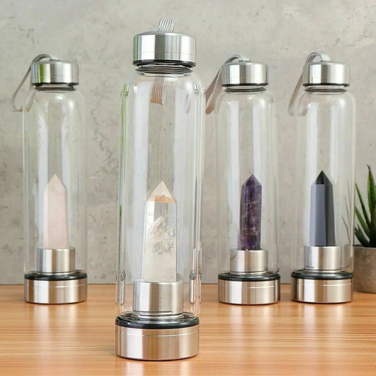Crystal Water Bottle (6 Colours) - Spellbound