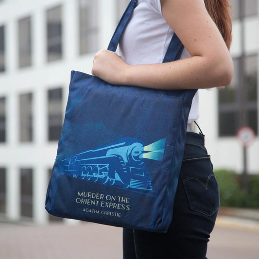 Murder on The Orient Express Book Tote Bag - Spellbound