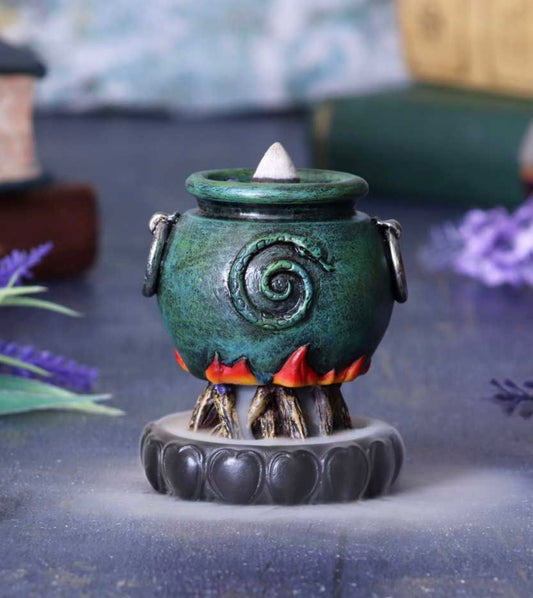 Mini Cauldron Back Flow Burner 7.3CM - Spellbound