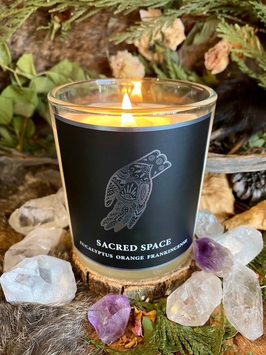 8.5oz Sacred Space Candle - Spellbound