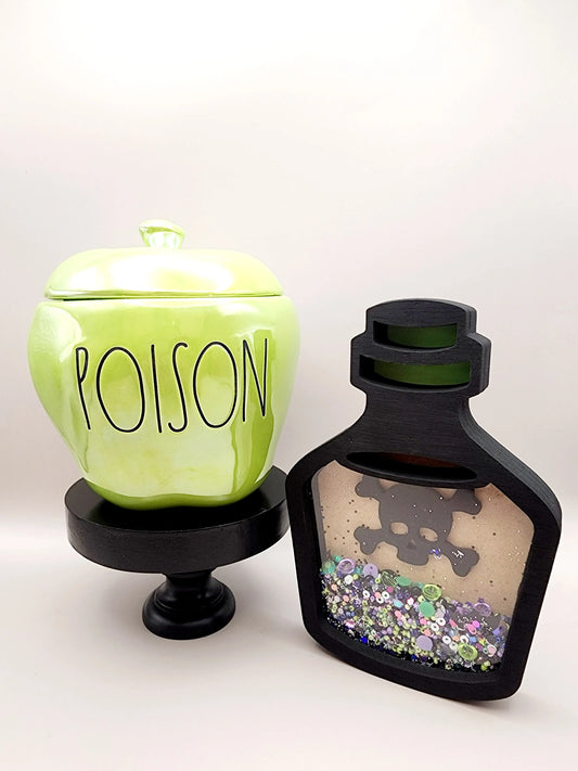 Potion Bottle Sign, Halloween Tiered Tray Sign, Shaker Sign - Spellbound