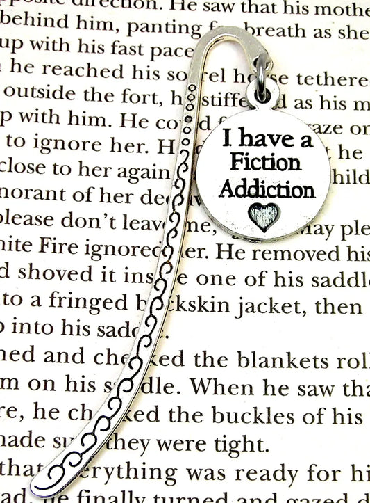 I have a fiction addiction Bookmark book lover - Spellbound