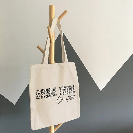Personalised Bride Tribe Animal Print Tote Bag - Spellbound
