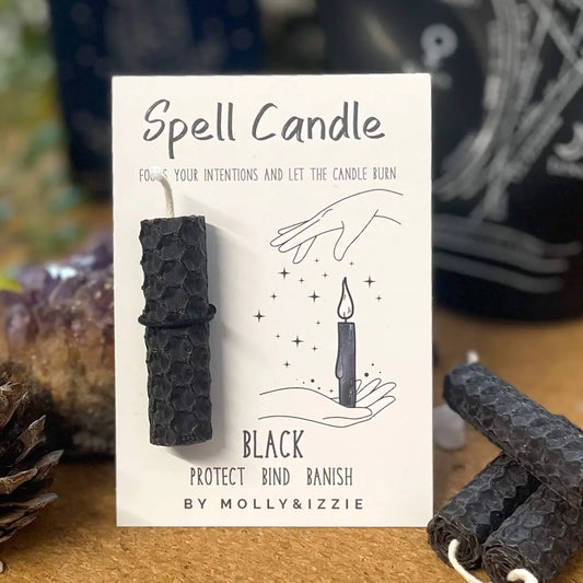 Spell Candle - Black - Spellbound