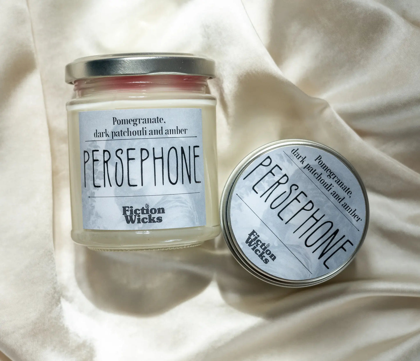 Persephone candle | Greek Goddess themed candle | fictionwicks faire