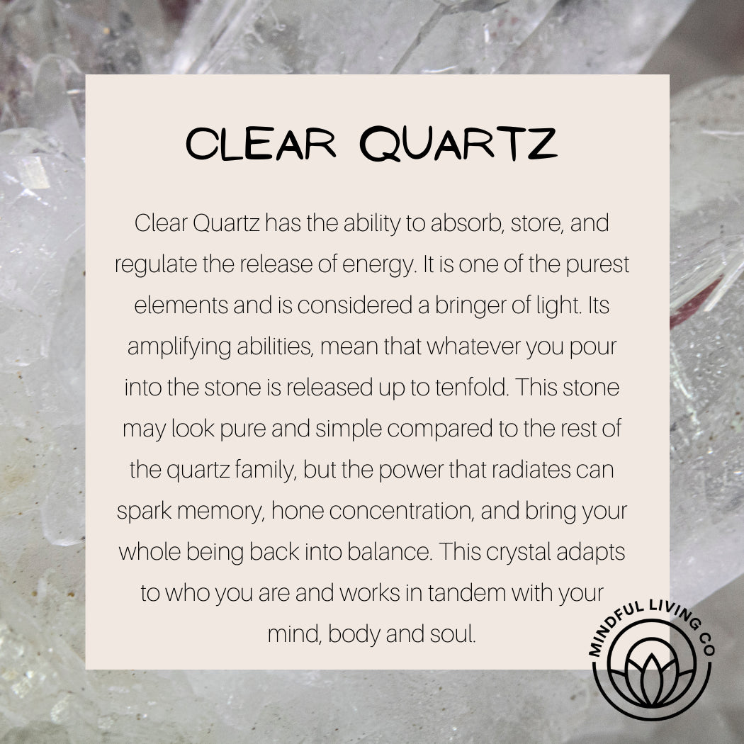 Crystal Clear Water Bottle - Clear Quartz - Spellbound