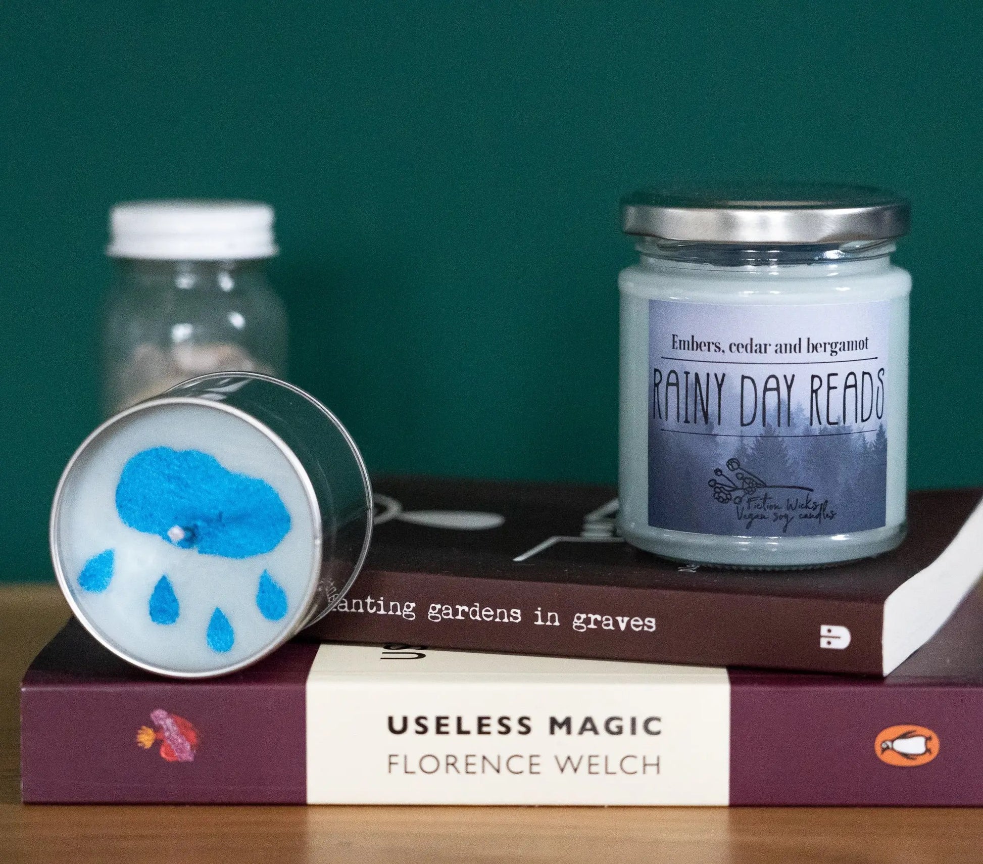 Rainy Day Reads candle | Book and reading themed || - Spellbound