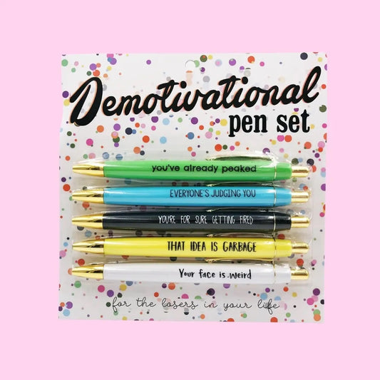 Demotivational Pen Set - Spellbound