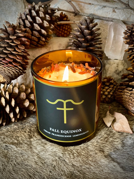 8.5oz Fall/Mabon Candle - Spellbound