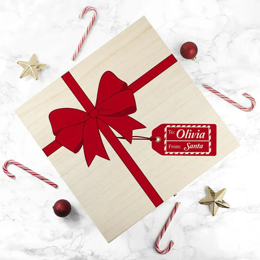 Personalised All Wrapped Up Christmas Eve Box - Spellbound
