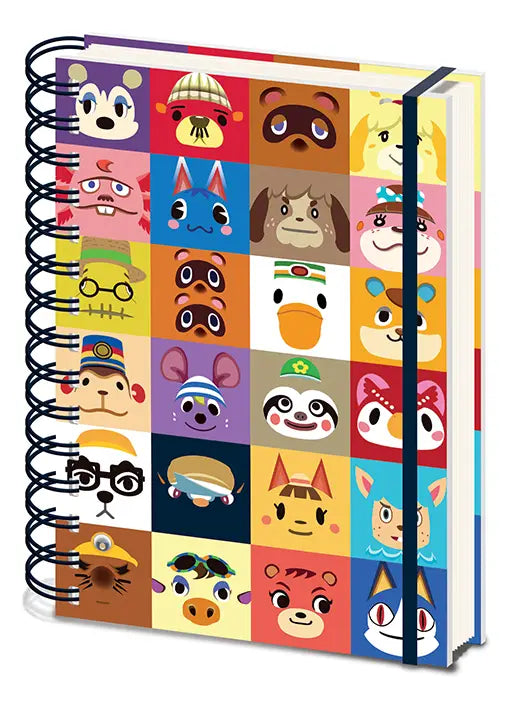 Animal Crossing (Villager Square) A5 Wiro Notebook - Spellbound