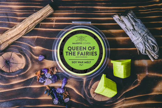Queen of The Fairies - Lemongrass - Soy Wax Melt majestic coven faire