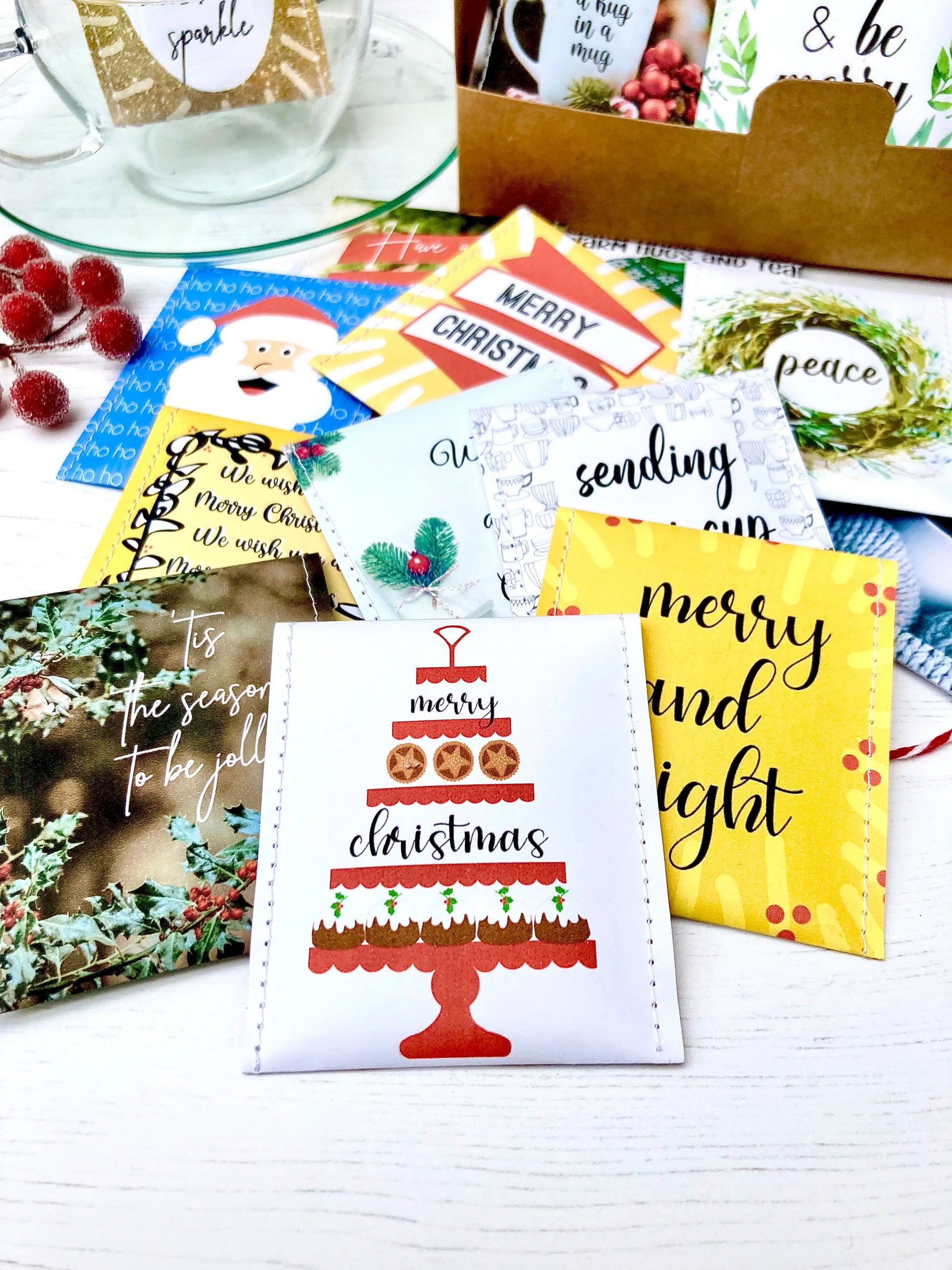 Christmas Tea Gift Set (Boxed) Victoria mae designs faire