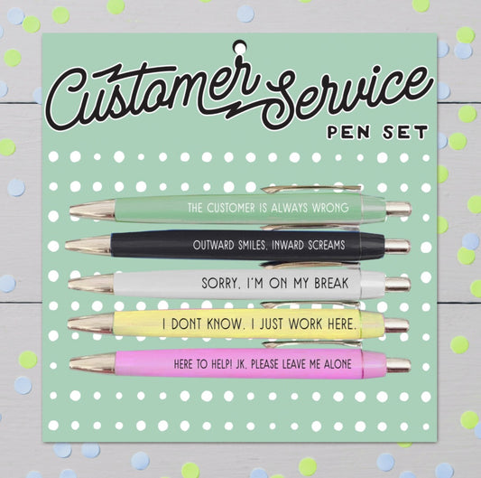 Customer Service Pen Set - Spellbound