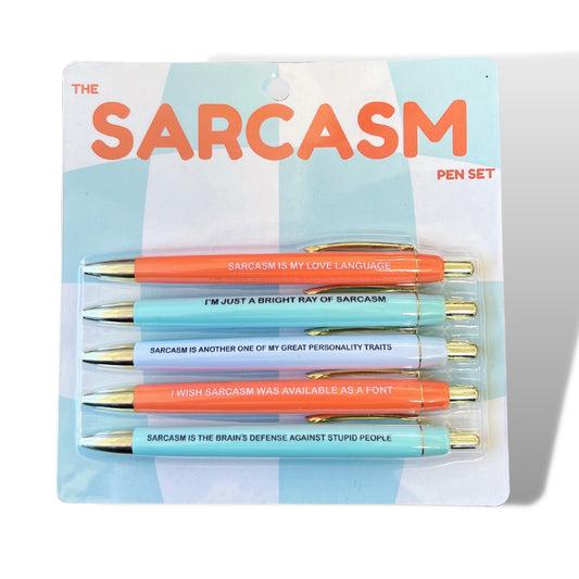 Sarcasm Pen Set - Spellbound