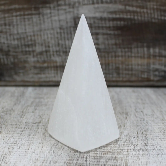 Selenite Pyramid - 10 cm - Spellbound