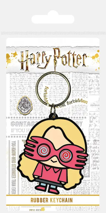 Harry Potter (Luna Chibi) Rubber Keychain - Spellbound
