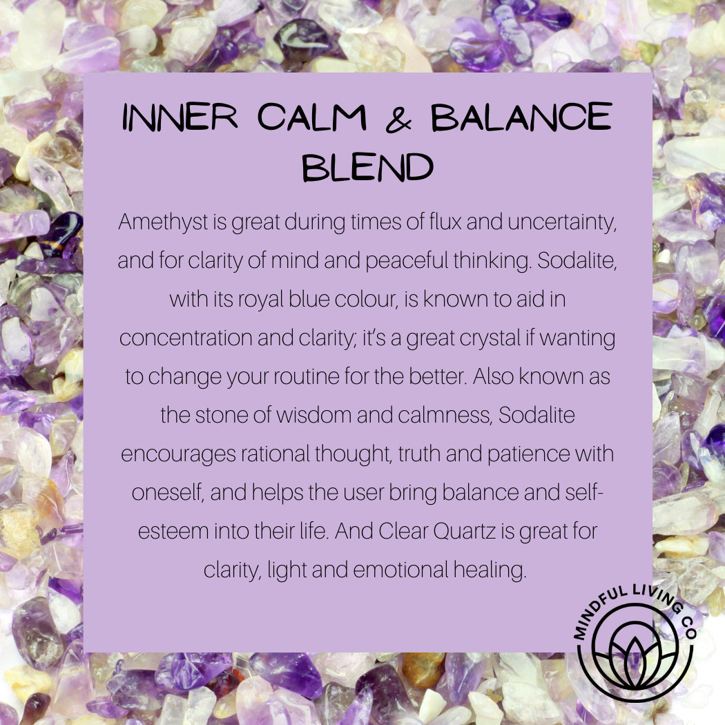 Crystal Clear Column Insert - Inner Calm & Balance Blend - Spellbound