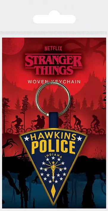 Stranger Things (Hawkins Police) Woven Keychain - Spellbound