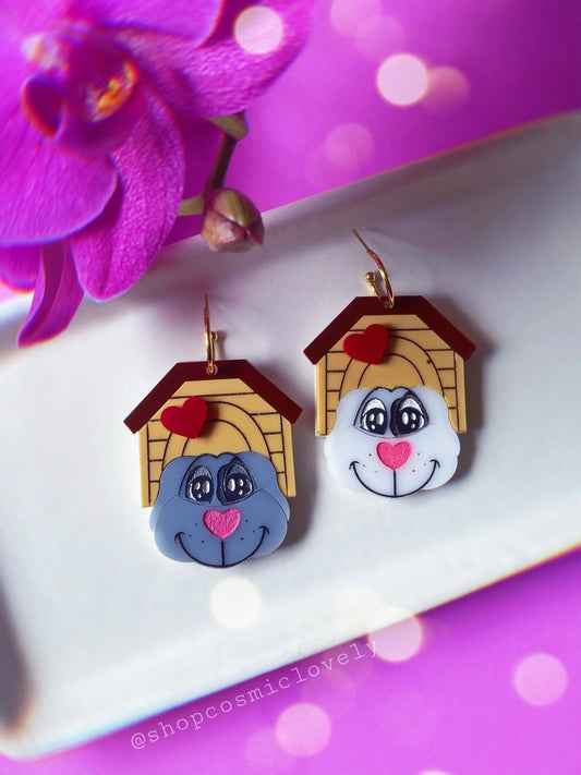 Pound Puppy Earrings - Spellbound