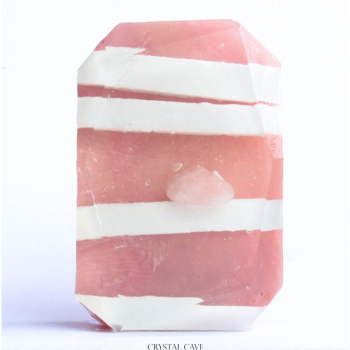 Love Lace - Rose Quartz Gemstone Soap - Spellbound