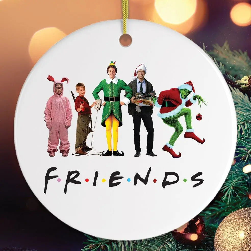 Christmas Movie Characters Friends Ornament - Spellbound