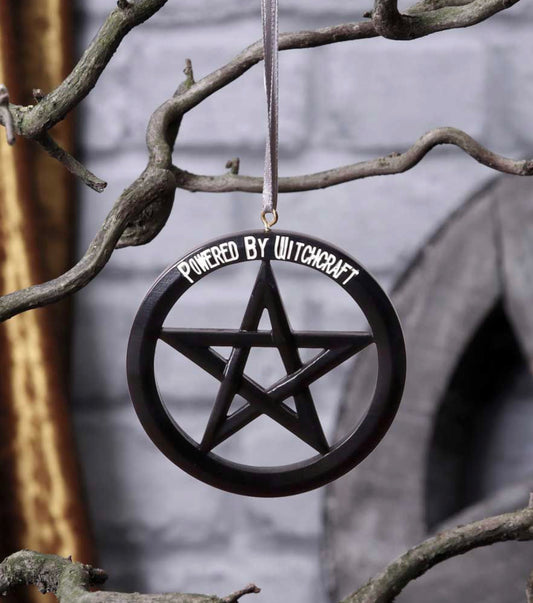 Powered by Witchcraft Hanging Ornament 7cm - Spellbound