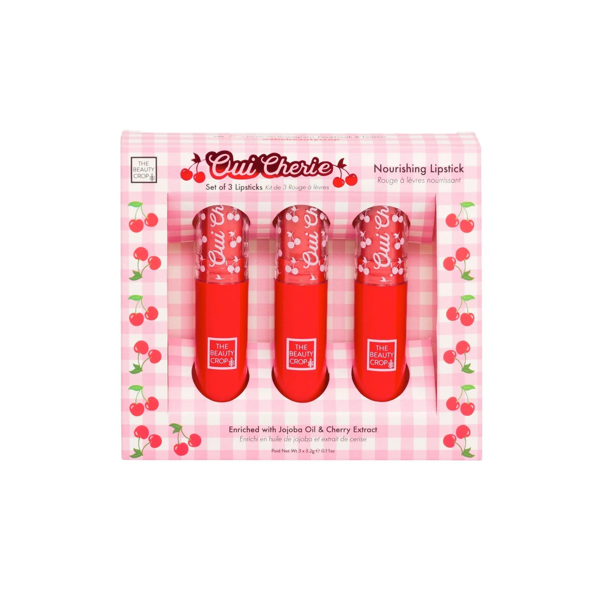 Oui Cherie Lipstick Set of 3 - Spellbound