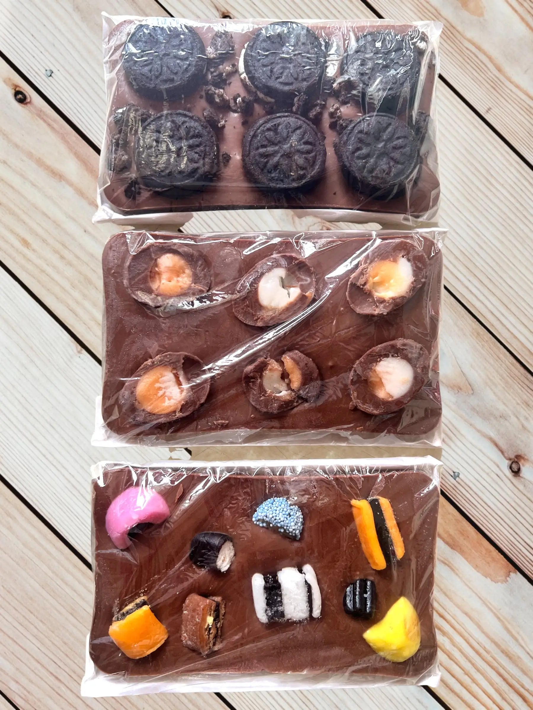 Handmade Sustainable Milk Chocolate Slab bars. 100g each. the sweet masters faire