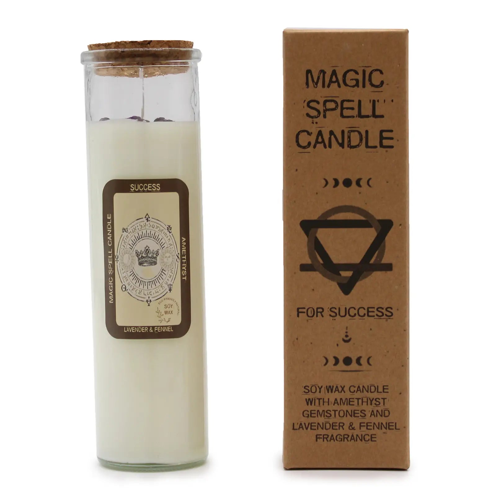 Magic Spell Candle - Success ancient wisdom faire