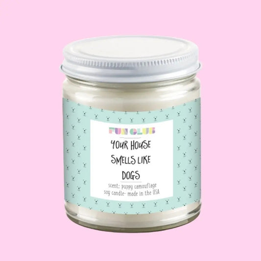 Your House Smells Like Dogs Candle - Spellbound