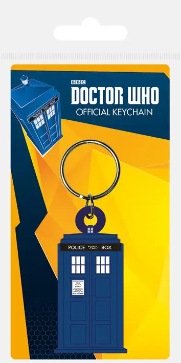 Doctor Who - (Tardis) Rubber Keychain - Spellbound