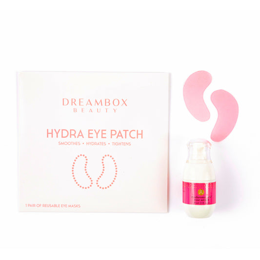 Hydra Reusable Eye Patches + Hyaluronic Rose Serum - Spellbound