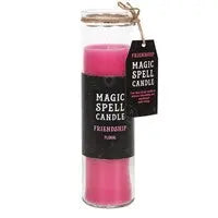 FLORAL 'FRIENDSHIP' SPELL TUBE CANDLE - Spellbound