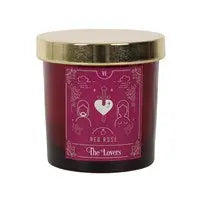 THE LOVERS RED ROSE TAROT CANDLE - Spellbound