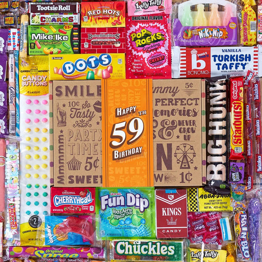 59th Birthday Retro Candy Gift - Spellbound